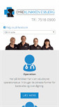 Mobile Screenshot of dyreklinikkenesbjerg.dk